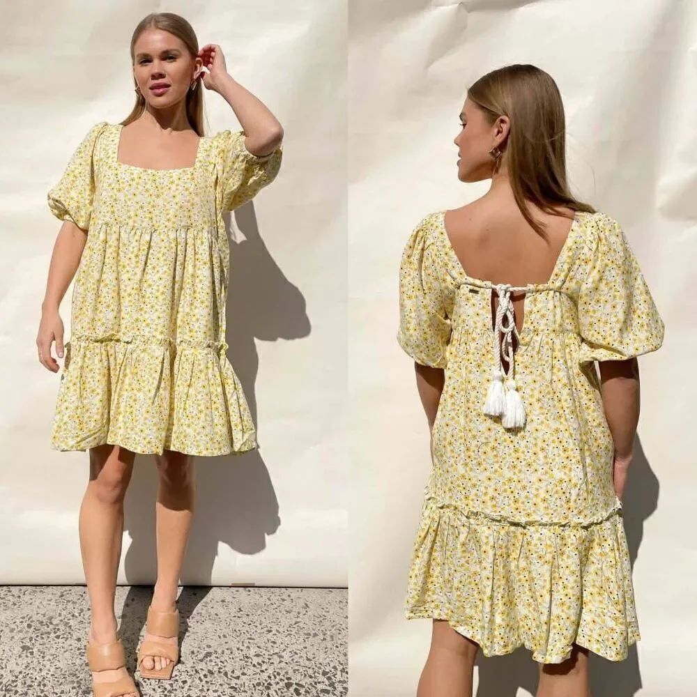 SAINT HELENA SOMA MINI SUN DRESS - DAISY M NWT